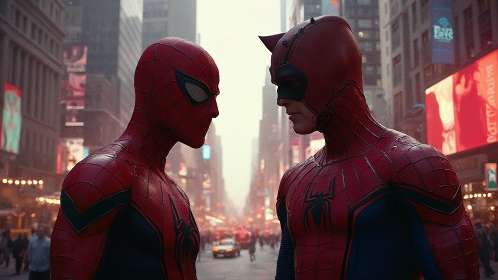 Daredevil Born Again과 Sam Raimi Spider-Man의 서사 구조 비교
