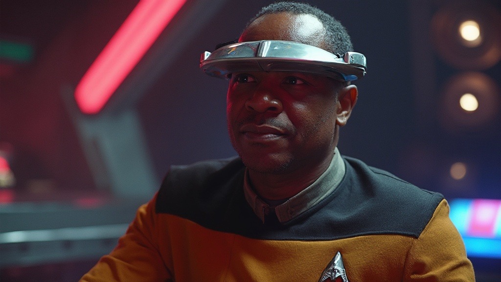 LeVar Burton과 Geordi La Forge 상징적인 캐릭터의 탄생