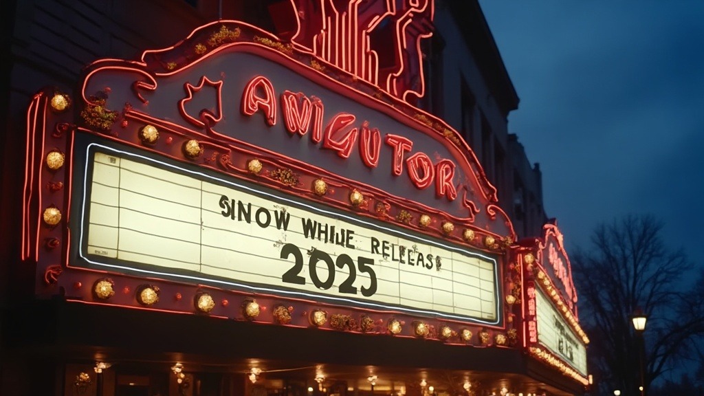 Snow White 2025 개봉일 및 배급사 정보