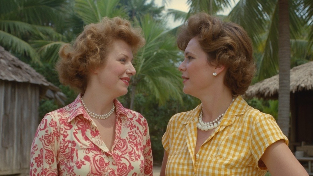 Dawn Wells와 Tina Louise ‘Gilligans Island 촬영장에서의 실제 관계