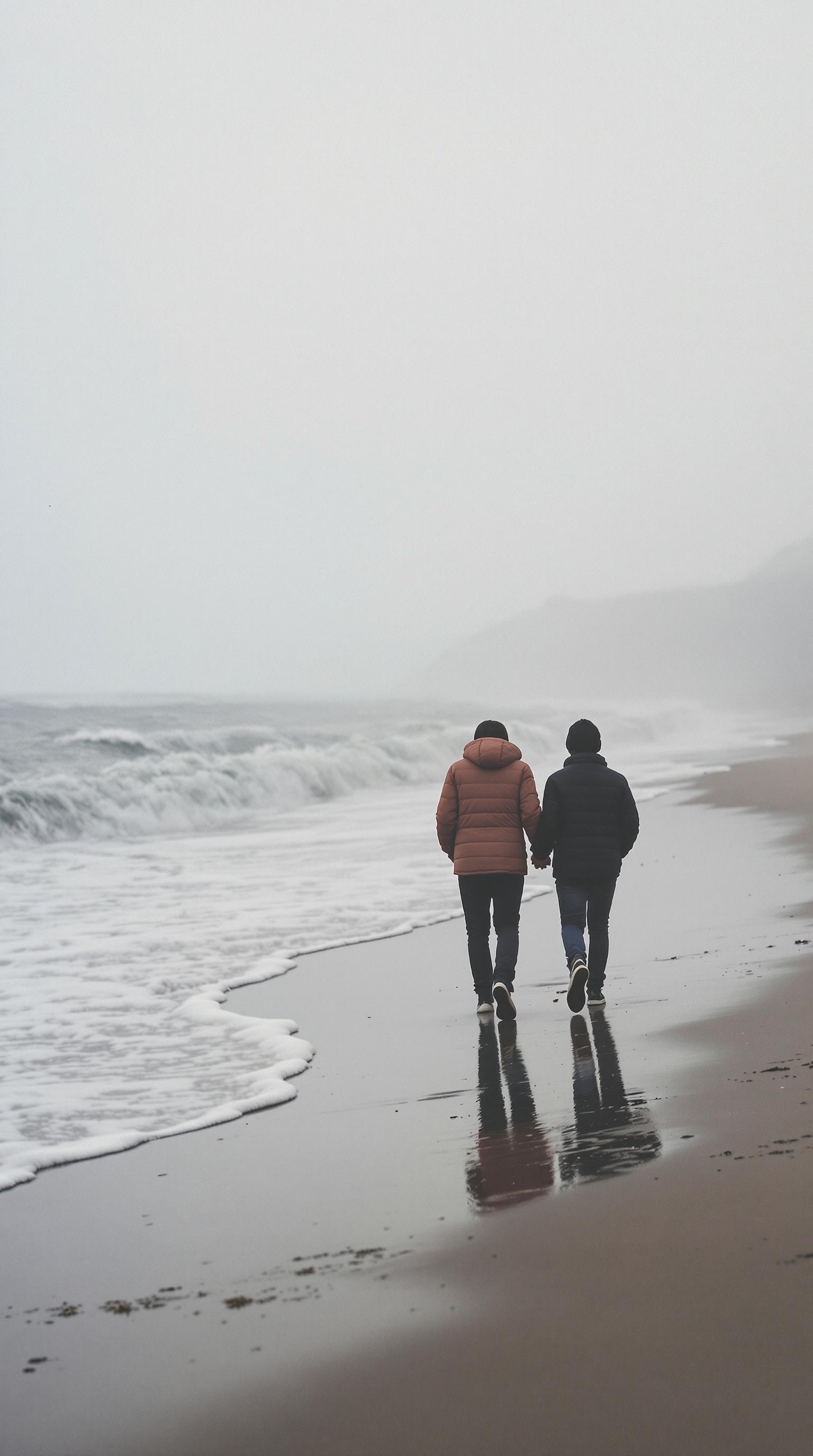 발트 해안선을 배경으로 한 관계 위기 영화의 정서적 매력