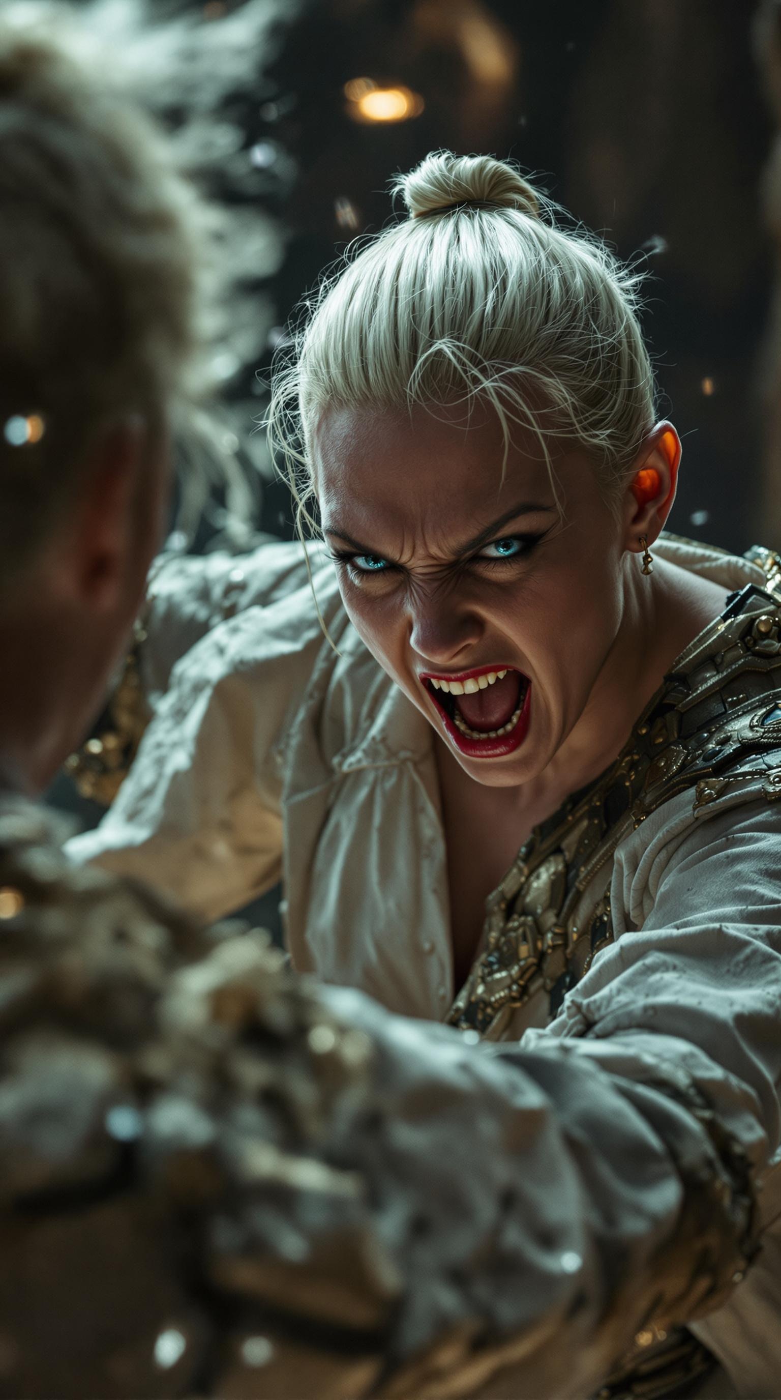 Gwendoline Christie의 연기 분석 전투 장면에서의 감정과 신체 표현