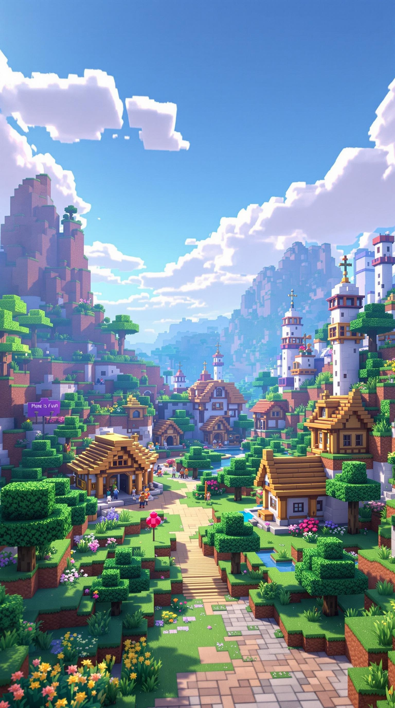 미공개된 Minecraft Movie 콘셉트 아트 시각적 세계관의 단서