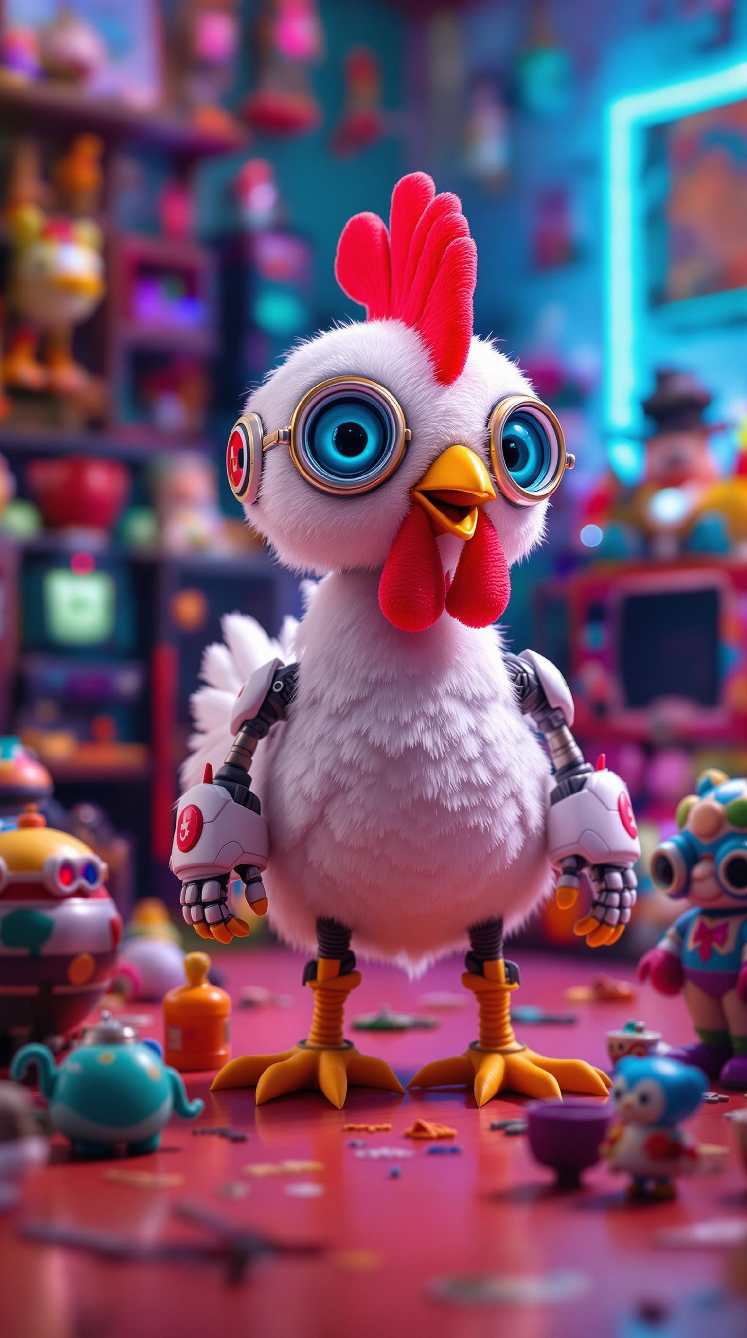 제목 ‘Robot Chicken과 시리즈 콘셉트의 상징적 연관성