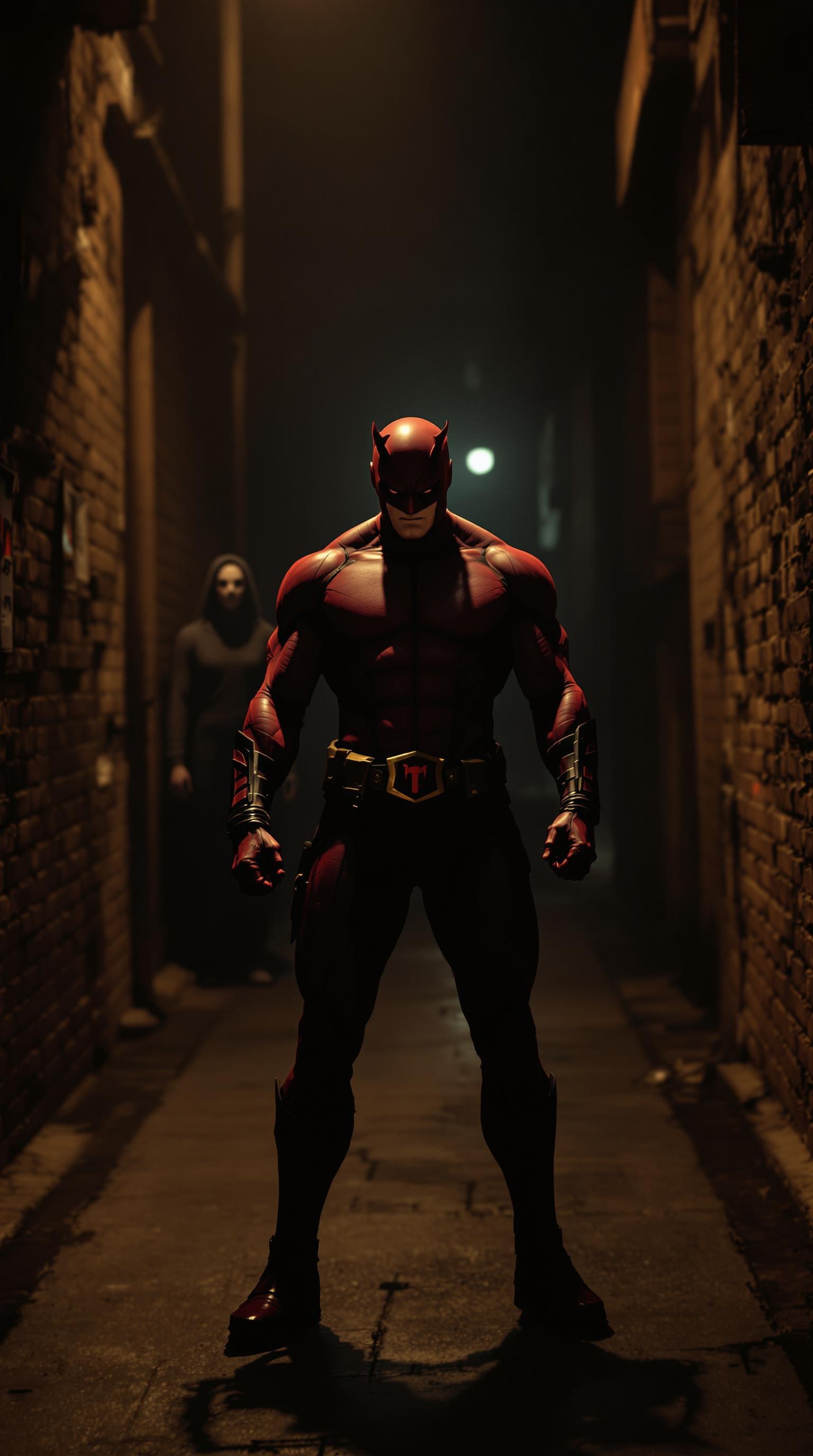 Daredevil과 Muse의 관계 도덕성과 혼돈의 충돌
