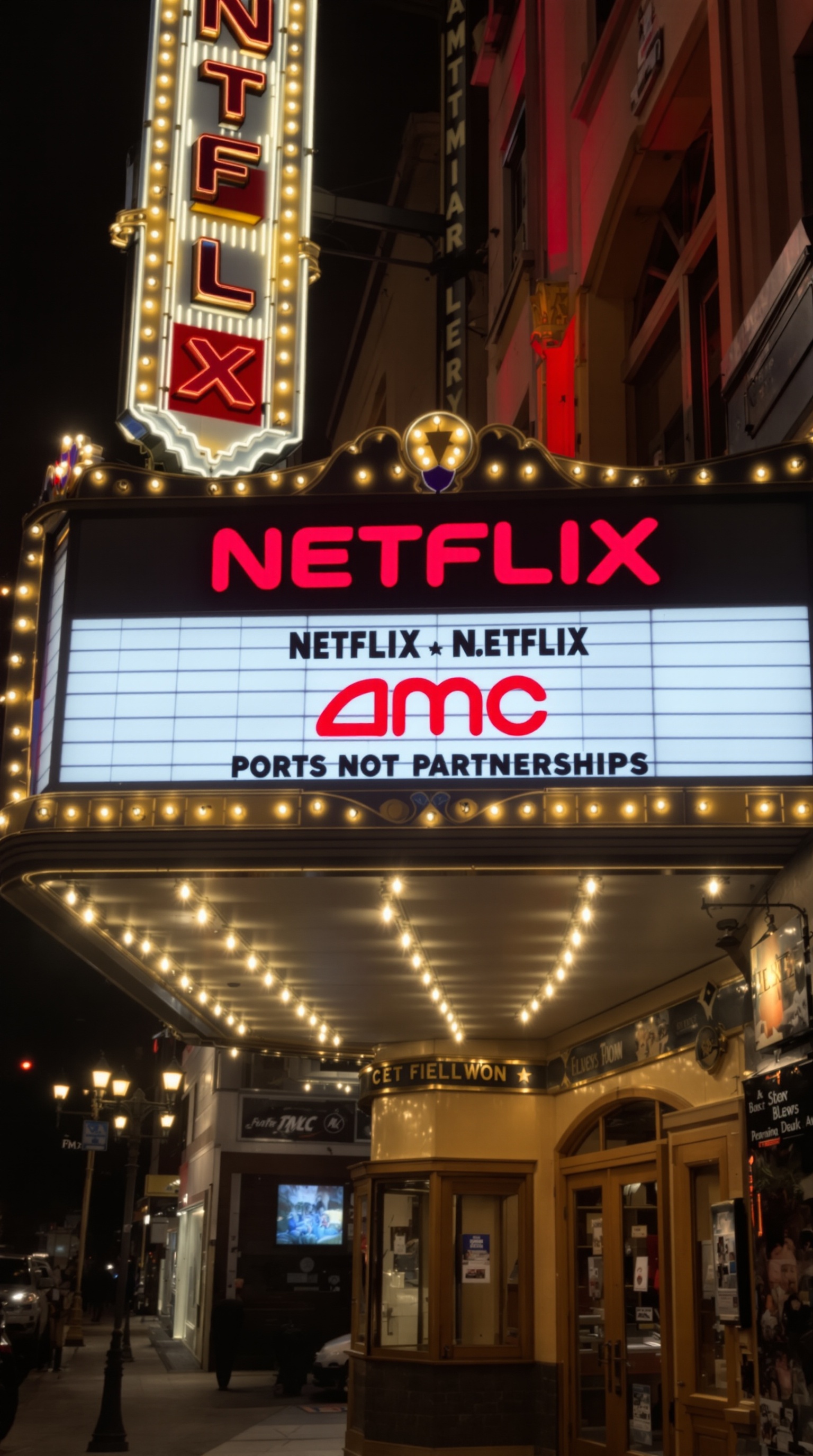Netflix와 AMC Theaters 협업의 공식 발표와 전략적 의미