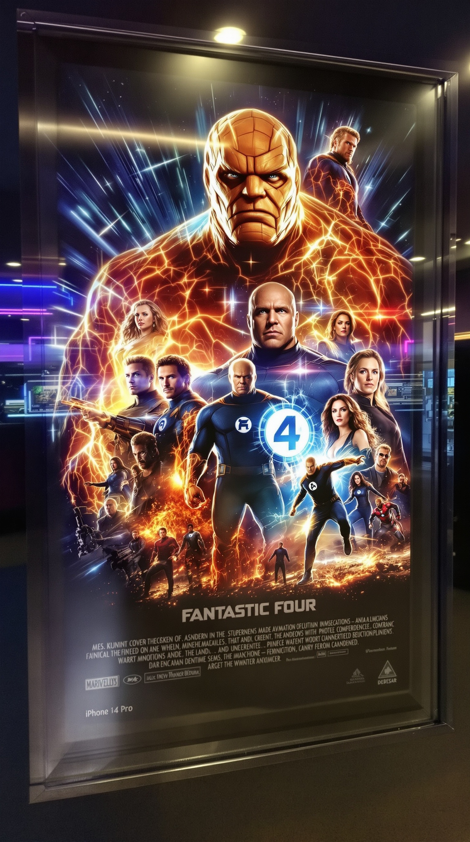 2005년 Fantastic Four 영화의 비평 분석