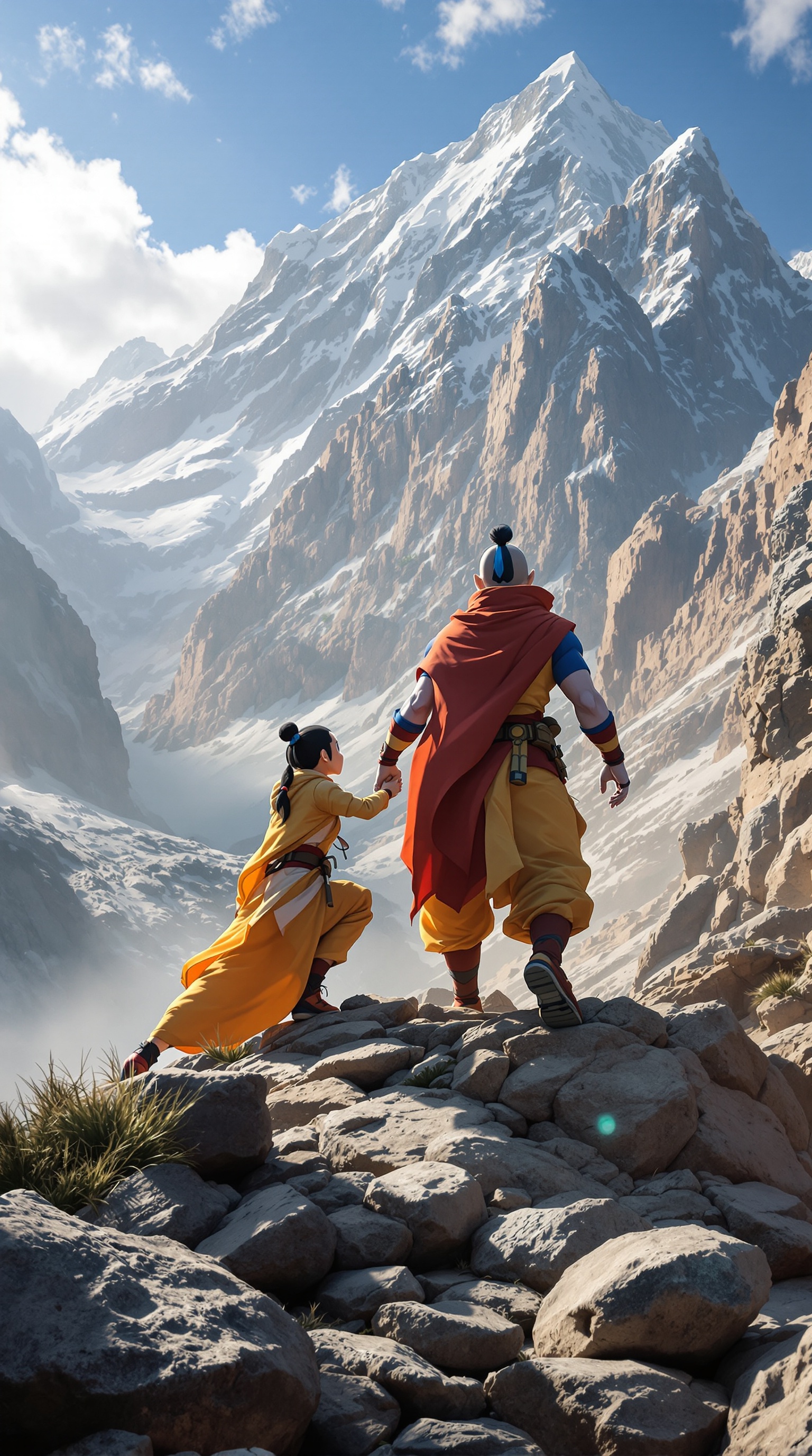 아앙과의 관계를 통한 토프의 성장