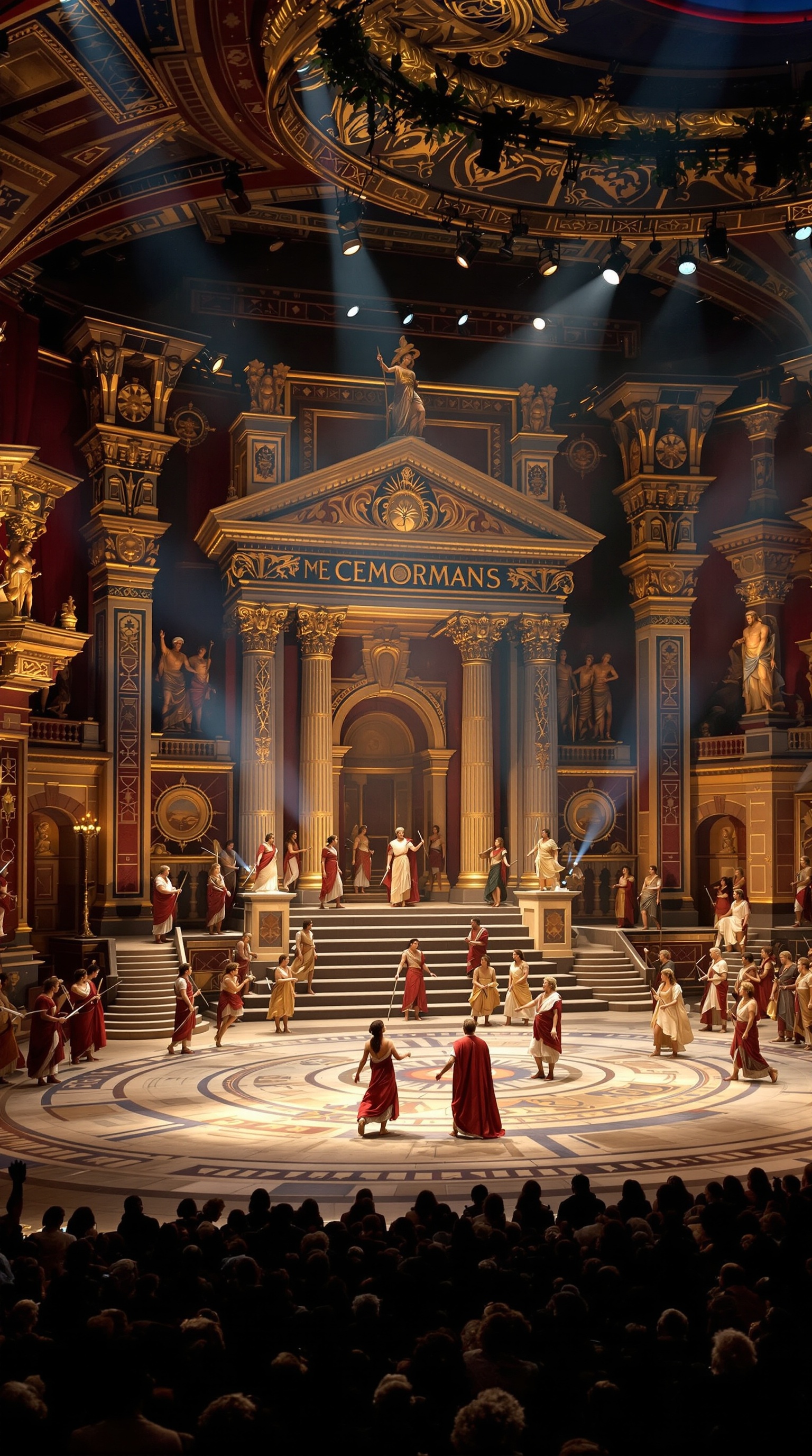 시각적 미장센과 제작 스케일 로마의 재현 미학