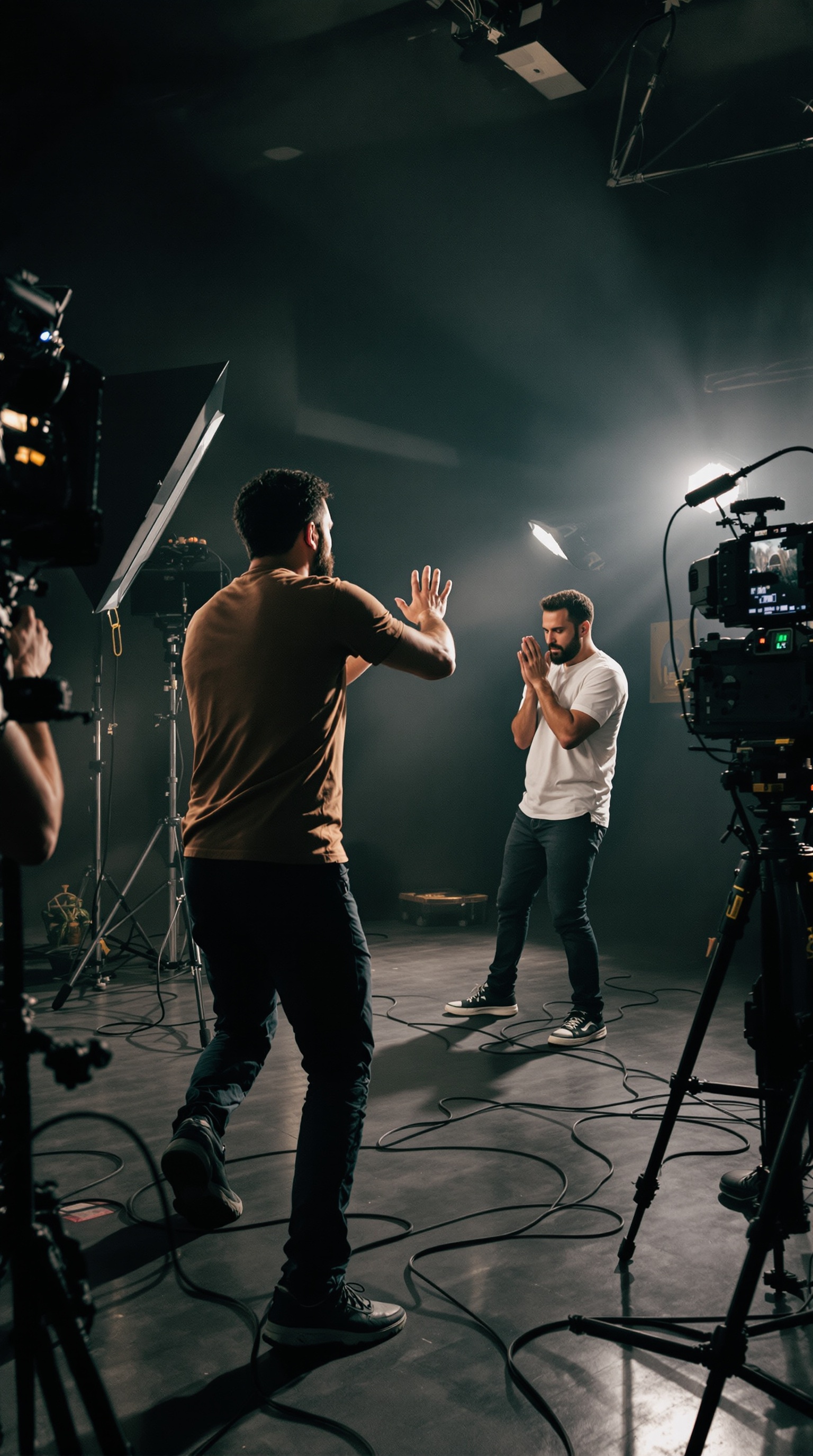 ‘부고니아 촬영 현장의 비하인드 배우와 스태프의 예술적 실험