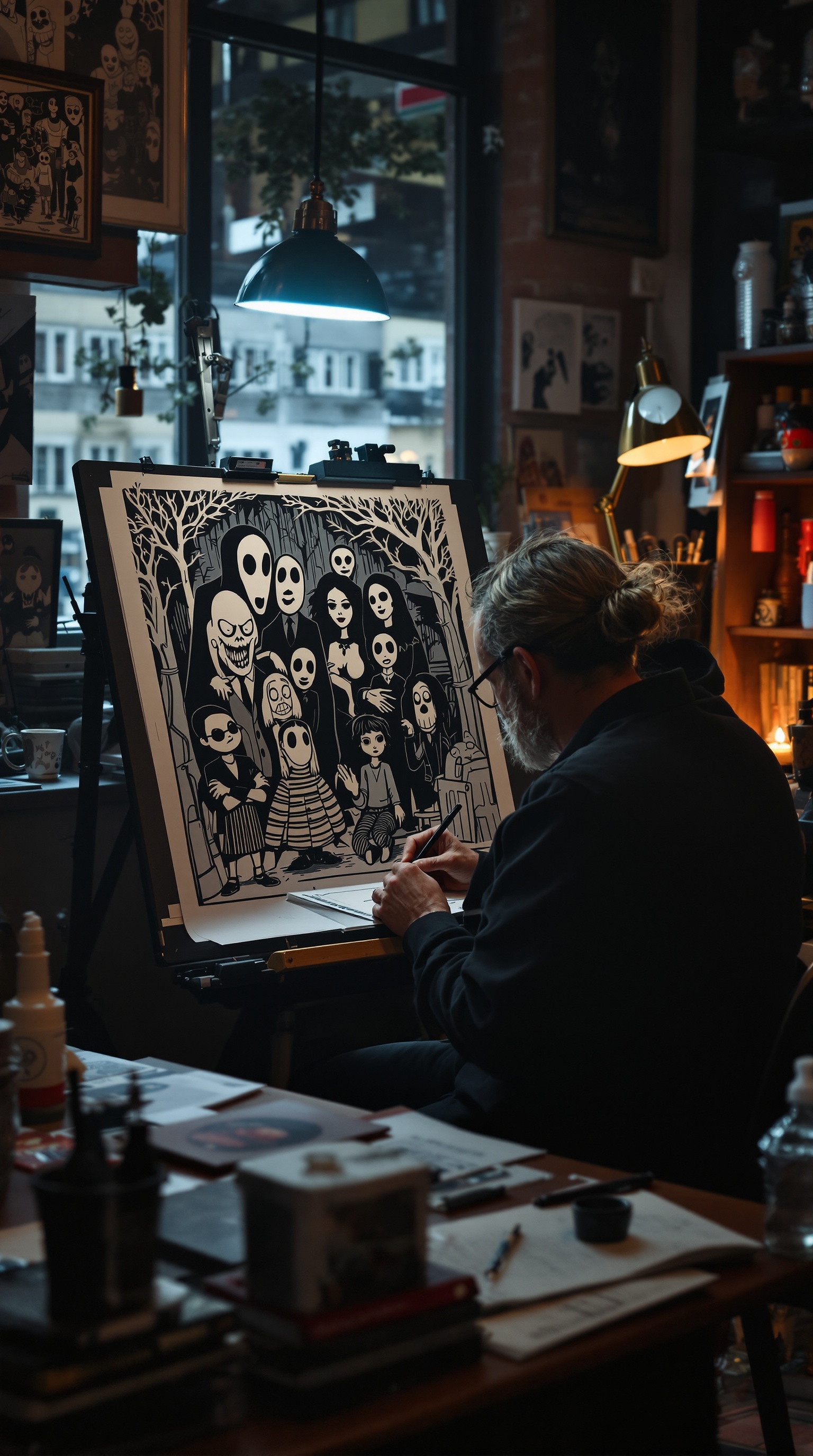 찰스 애덤스와 뉴요커 ‘The Addams Family의 만화적 기원