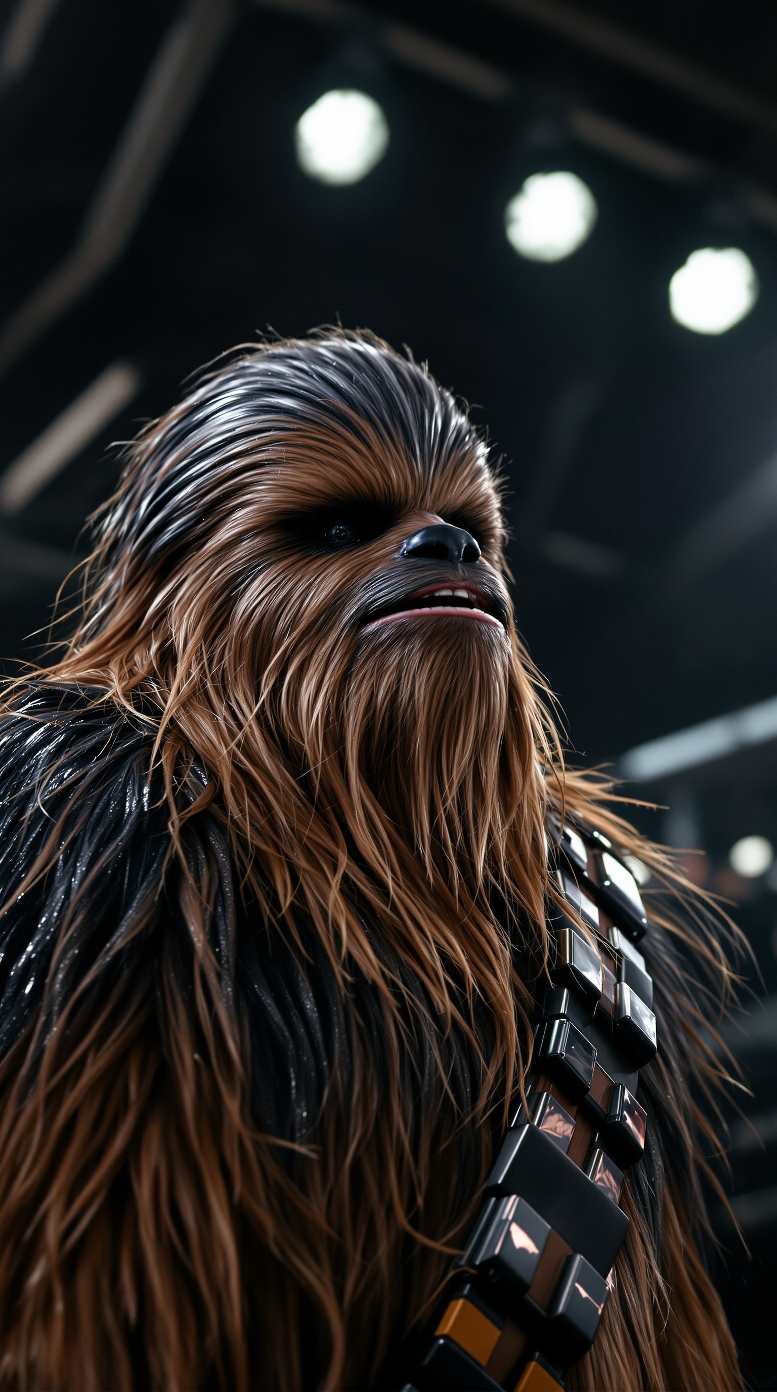 ‘Return of the Jedi에서의 Chewbacca 연기와 촬영 비화