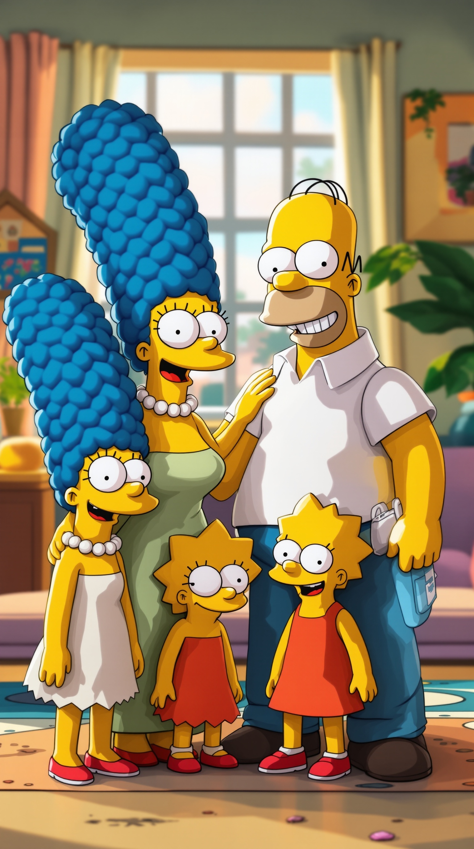 심슨 가족 캐릭터들의 공식 나이와 변하지 않는 설정