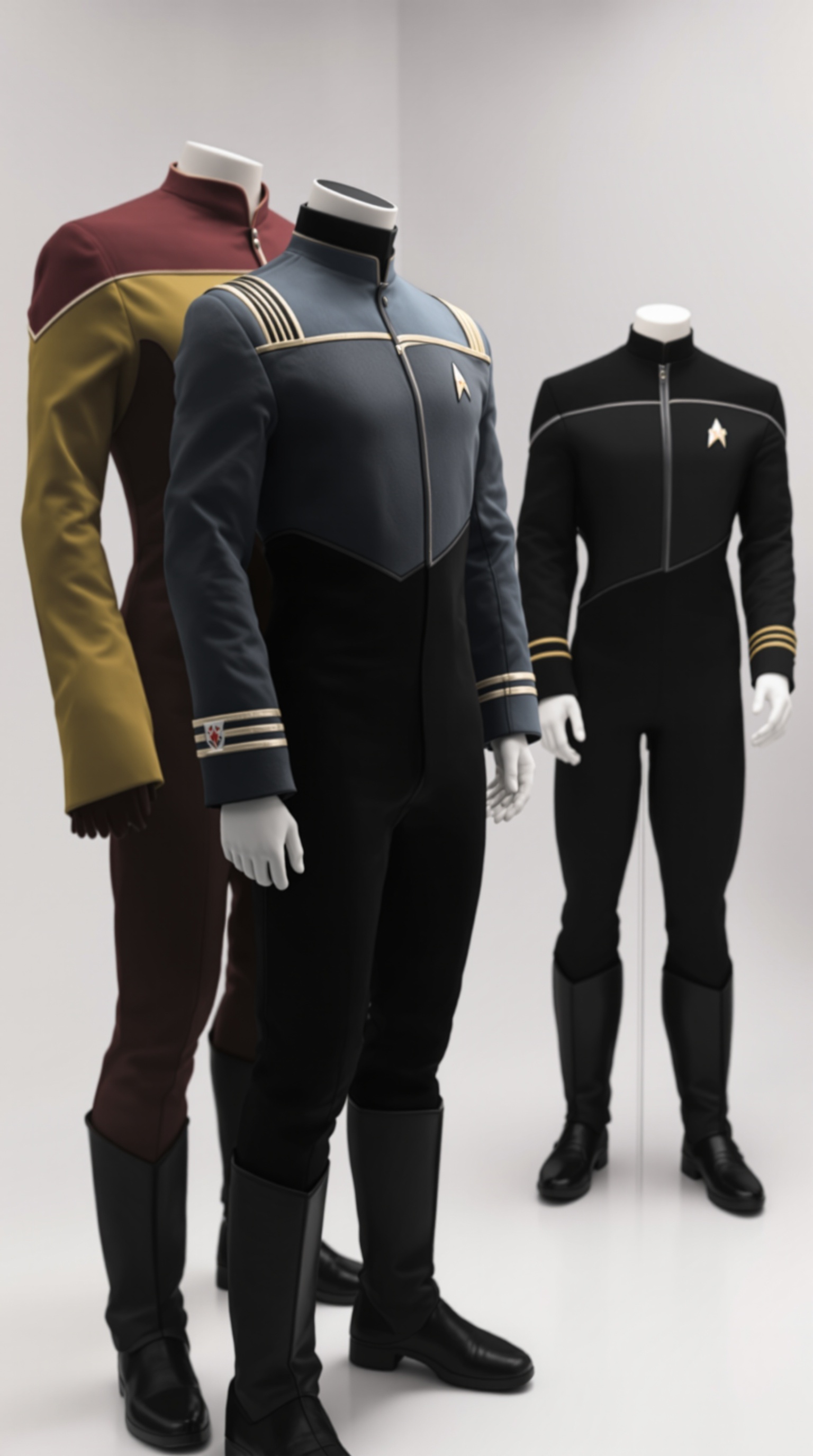 시즌별 Star Trek The Next Generation 유니폼 변화와 디자인 수정