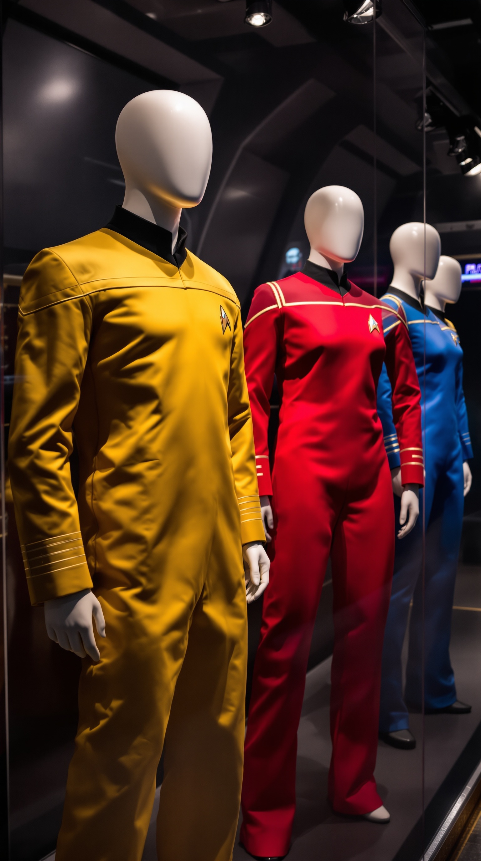 Star Trek 유니폼 색상 체계와 상징적 의미