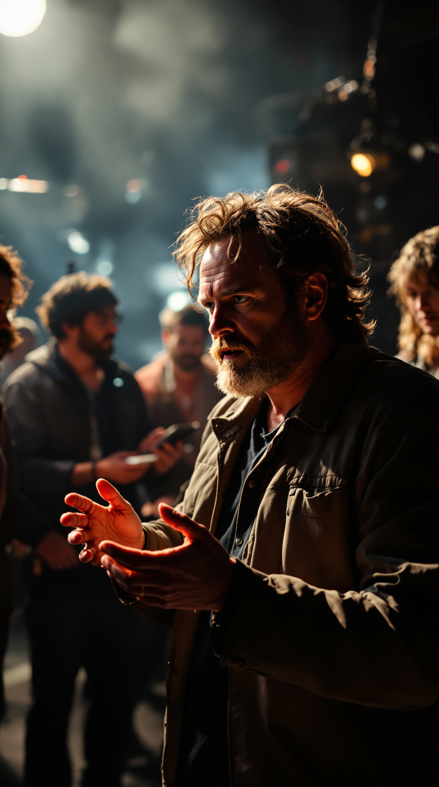 에드가 라이트 감독과 『The Running Man』 각색 방향