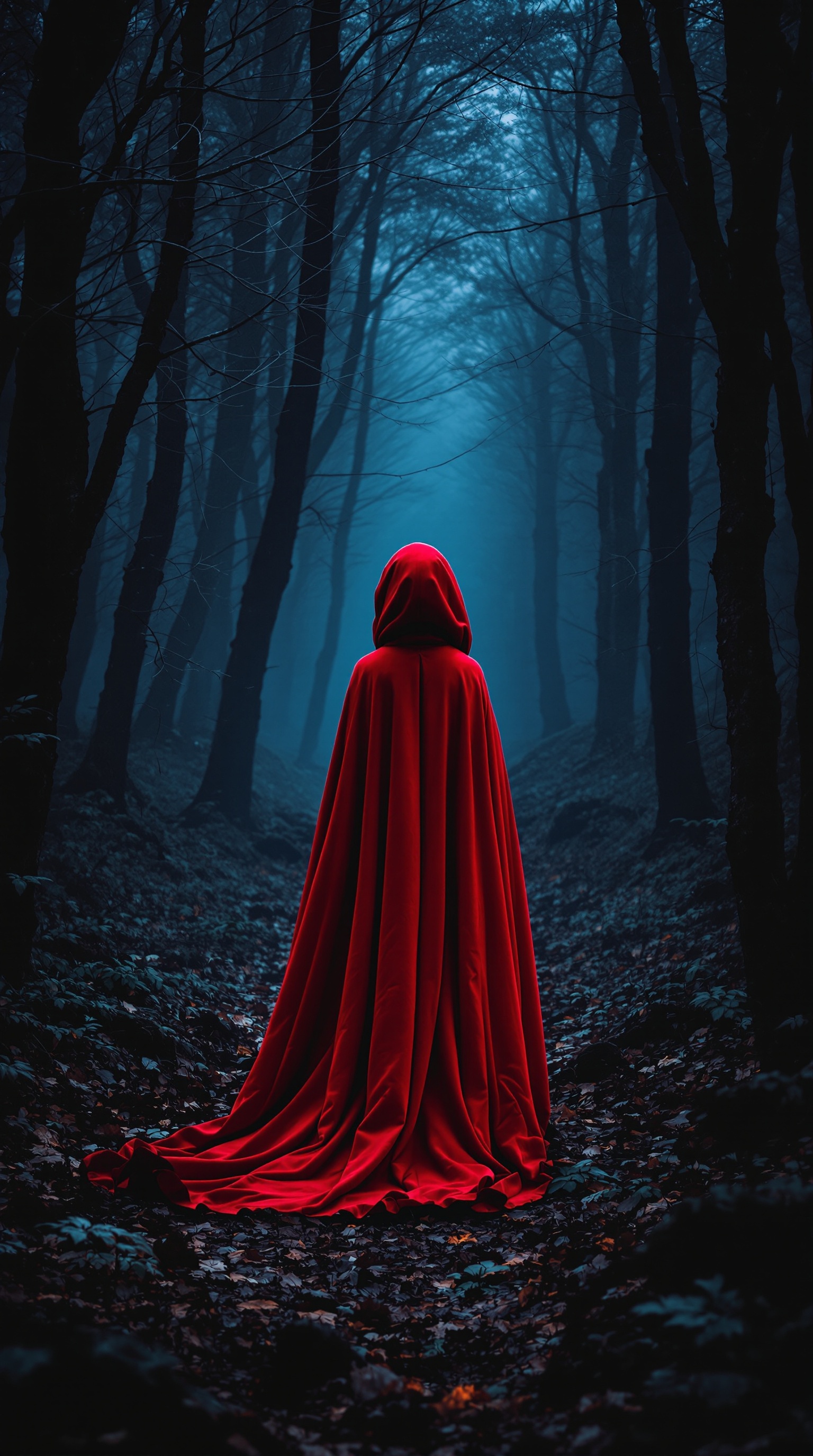 붉은 망토와 상징적 색채의 시각적 은유