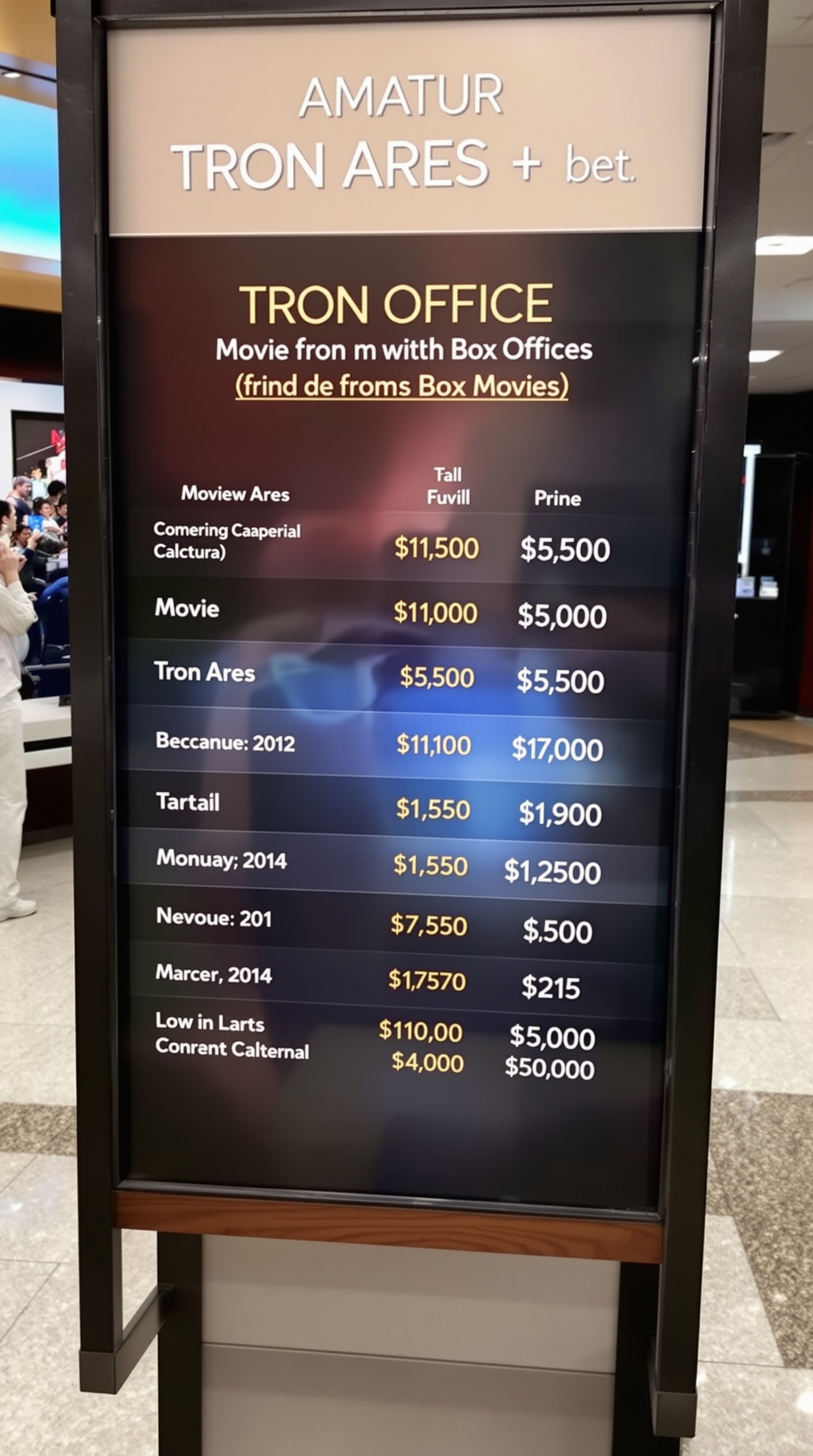 Tron Ares 예산 대비 수익성과 디즈니 투자 회수율 분석